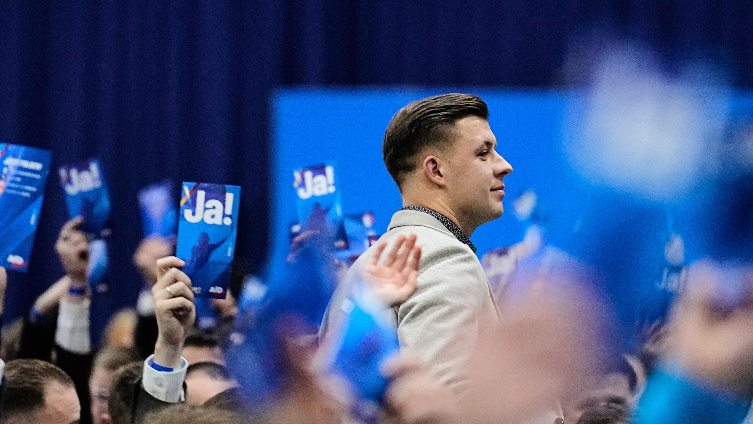 Jean-Pascal Hohm auf dem AfD-Gründungskongress