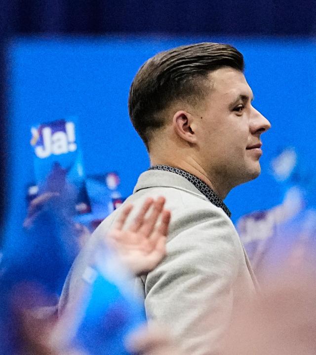 Jean-Pascal Hohm auf dem AfD-Gründungskongress
