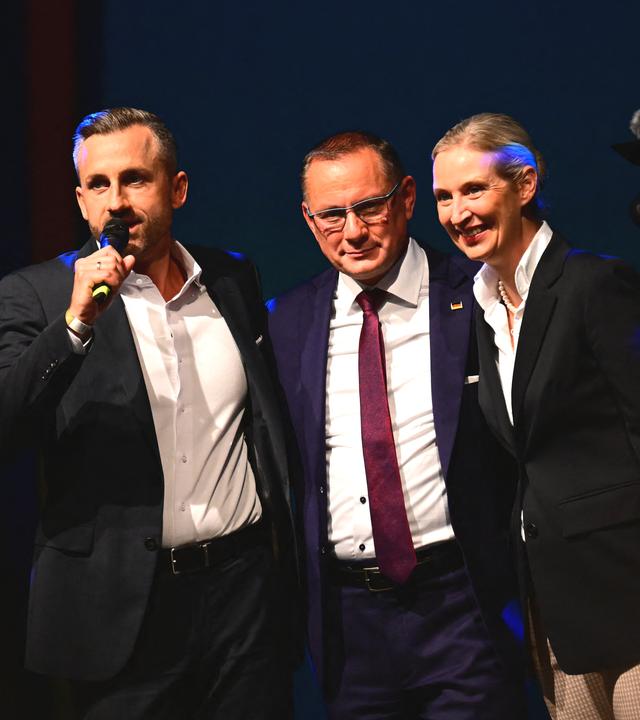 Landtagswahl in Sachsen-Anhalt - Wahlparty AfD