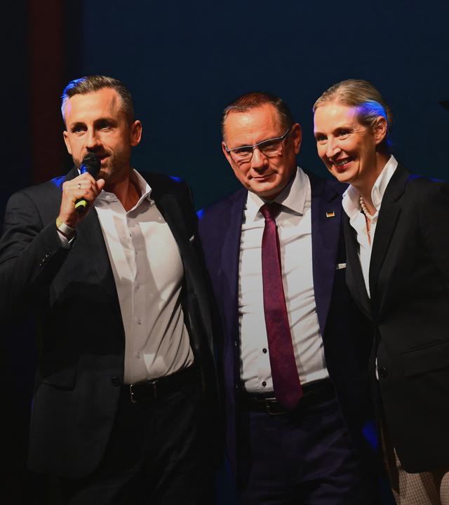 Landtagswahl in Sachsen-Anhalt - Wahlparty AfD