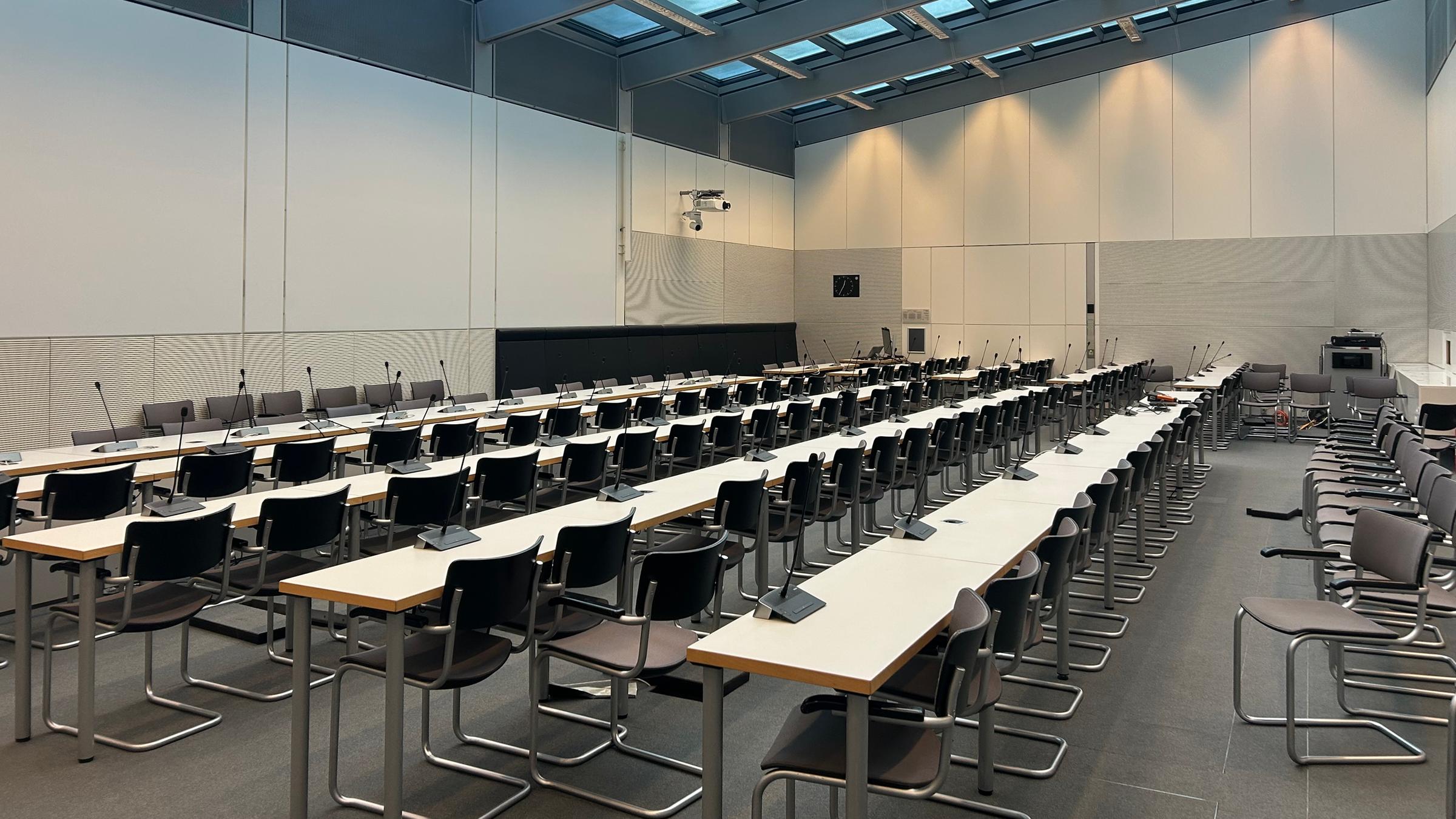 Sitzungssaal der AfD im Bundestag