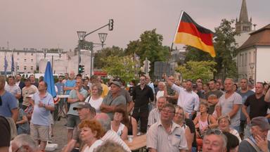 AfD-Wahlkampfveranstaltung am 26. August 2019 in Oranienburg, Brandenburg