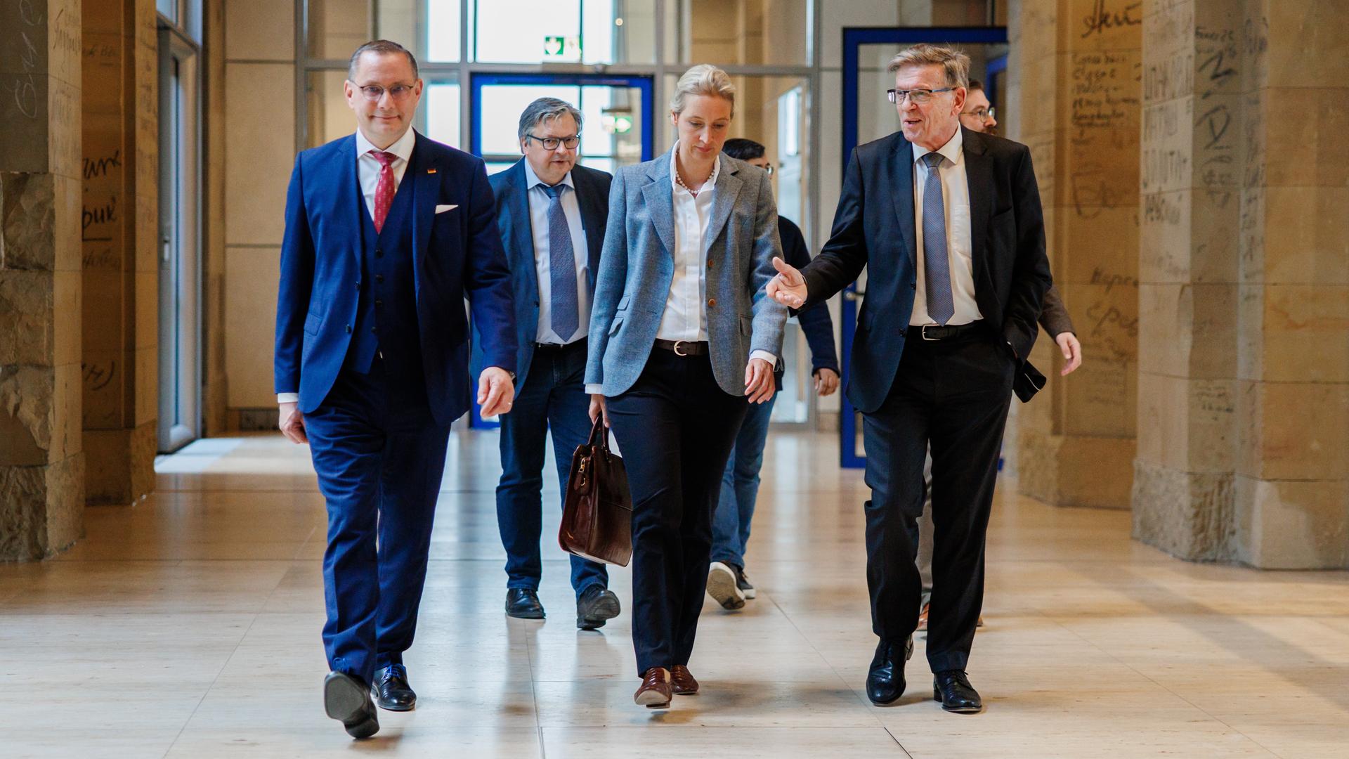 German parliament Bundestag holds first, constituent session after the elections