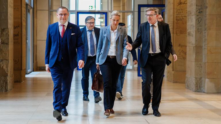 German parliament Bundestag holds first, constituent session after the elections