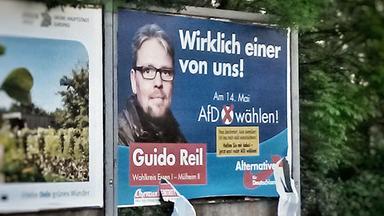 Wahlplakat zur NRW-Landtagswahl 2017 mit Kandidat Guido Reil