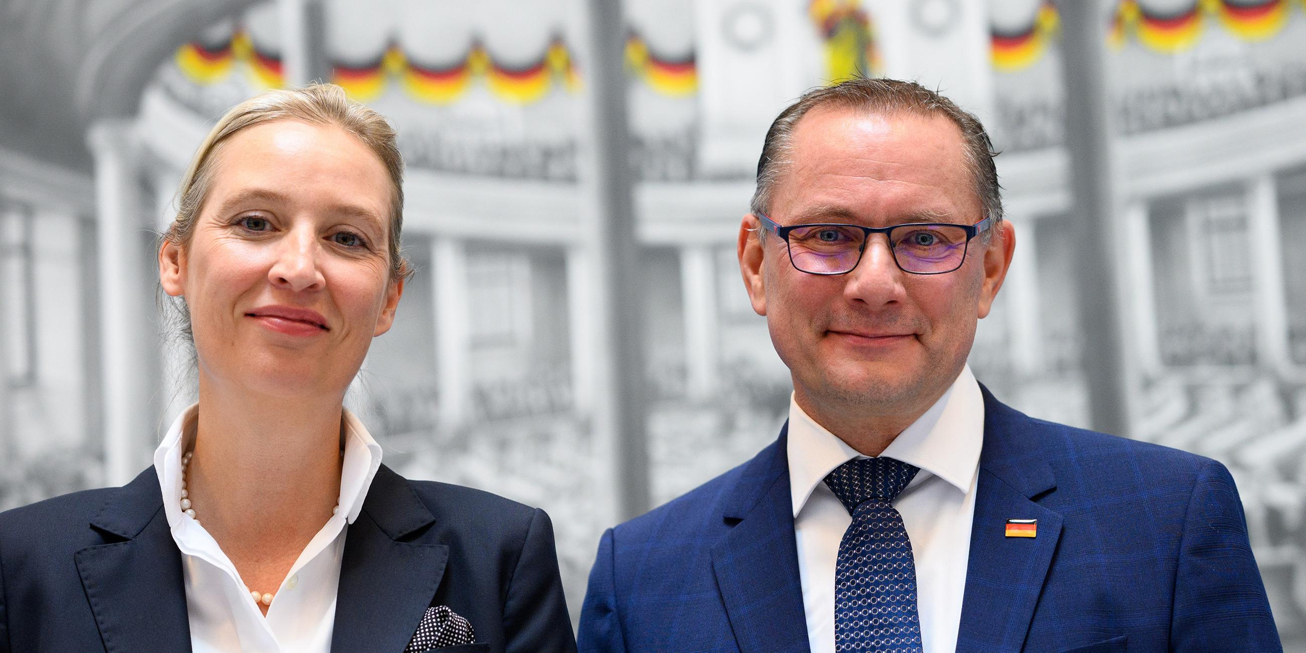 Alice Weidel und Tino Chrupalla