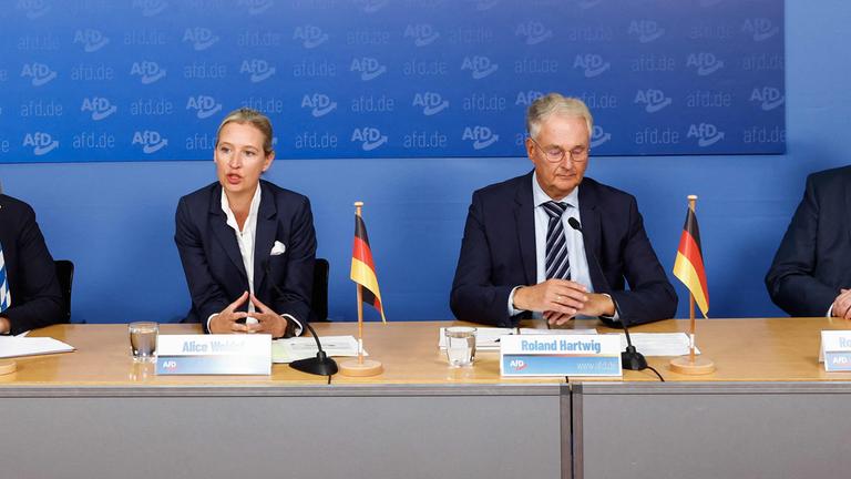Alice Weidel und Roland Hartwig