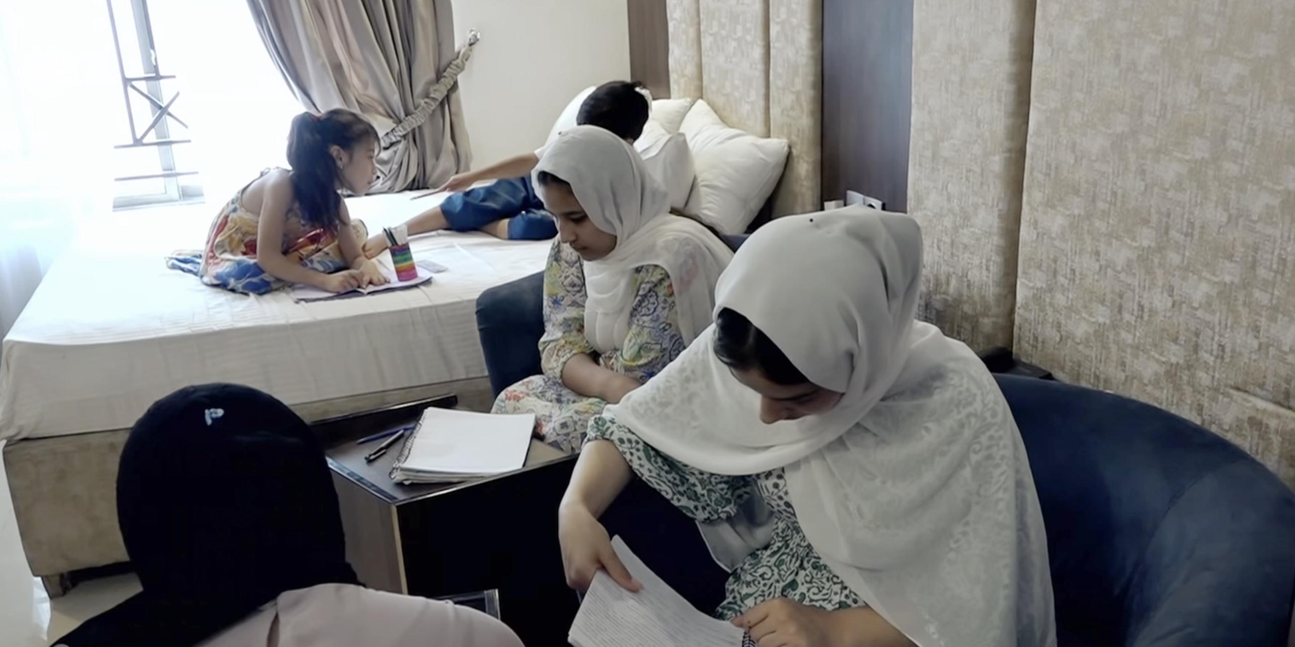 Afghanische Familie