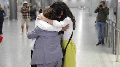 Ankunft eines Charterfluges aus Afghanistan in Hannover