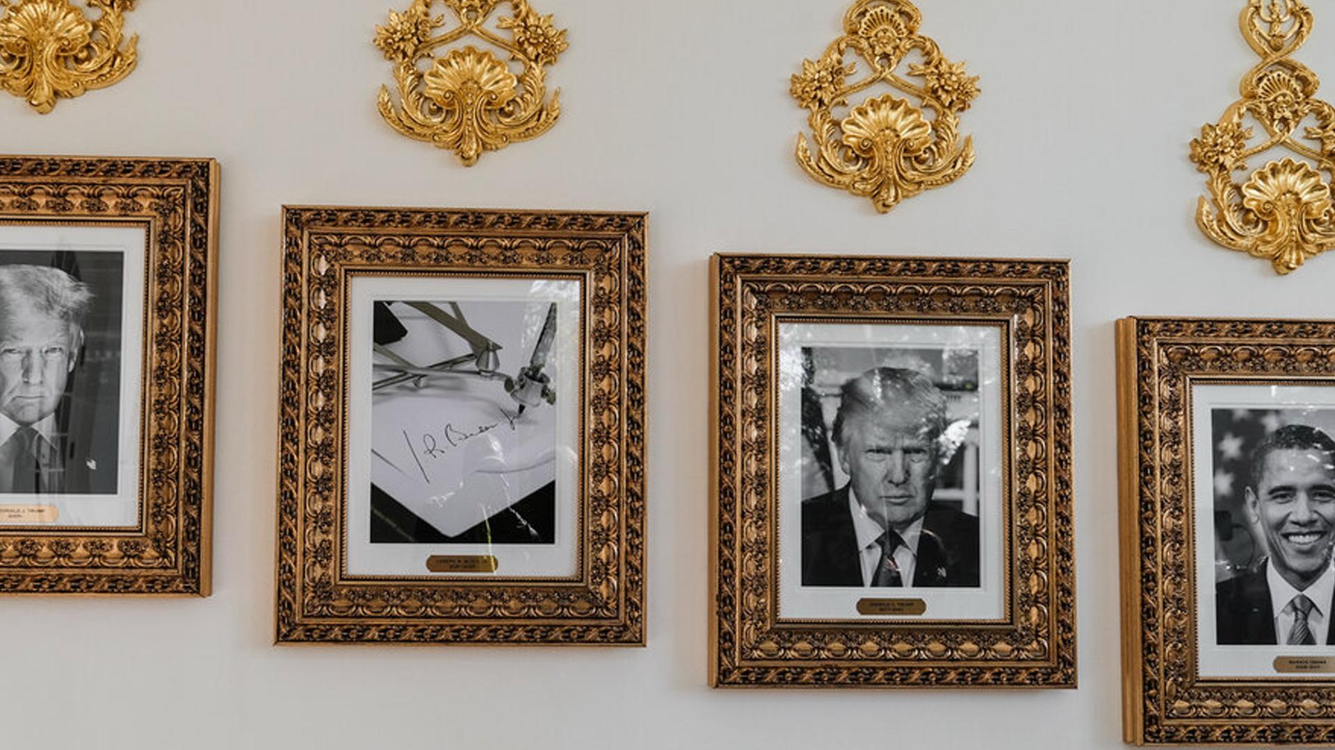 Ahnengalerie im Weißen Haus