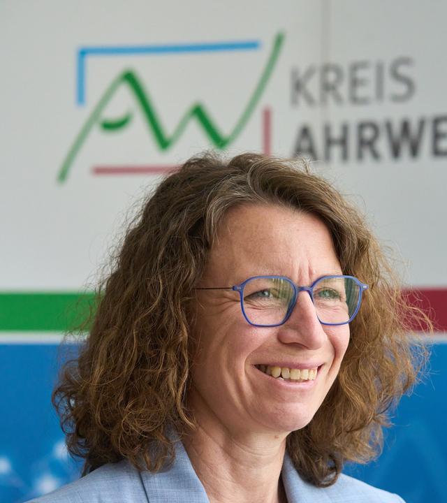 Cornelia Weigand, Landrätin des Landkreises Ahrweiler, im Interview zu fünf Jahre nach der Flut im Ahrtal.