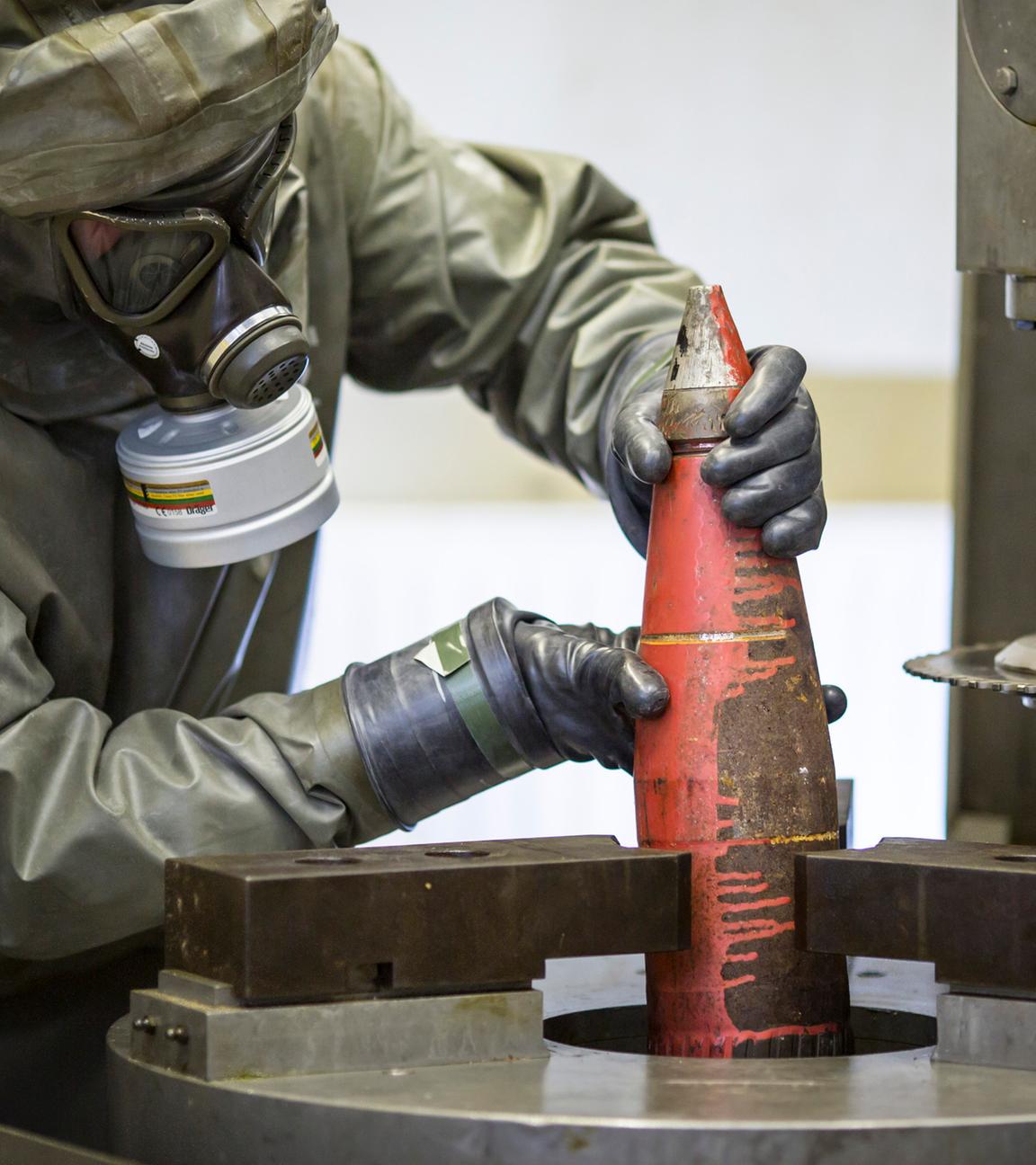 Entsorgung von chemischen Waffen