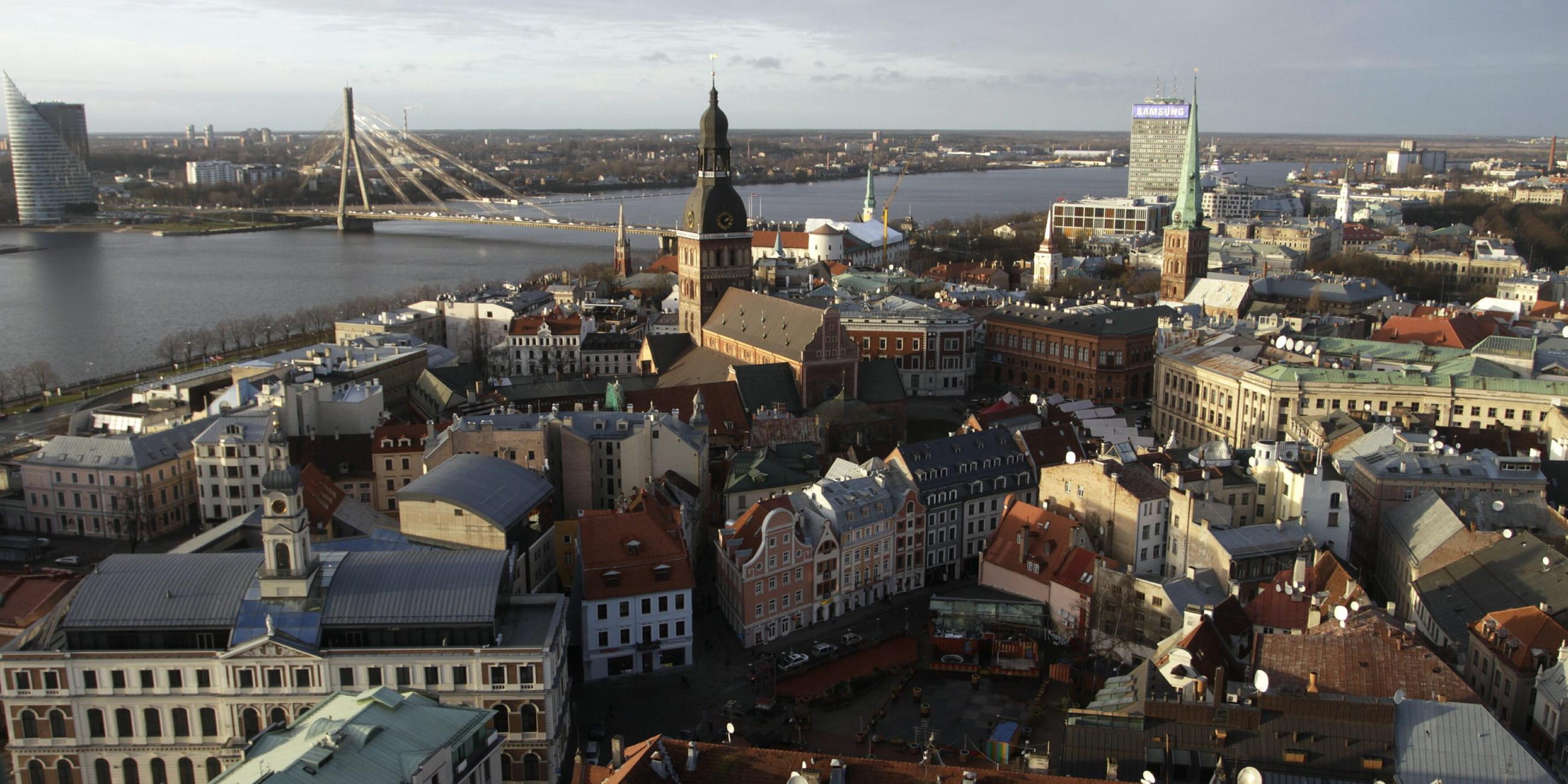 stadtansicht von riga