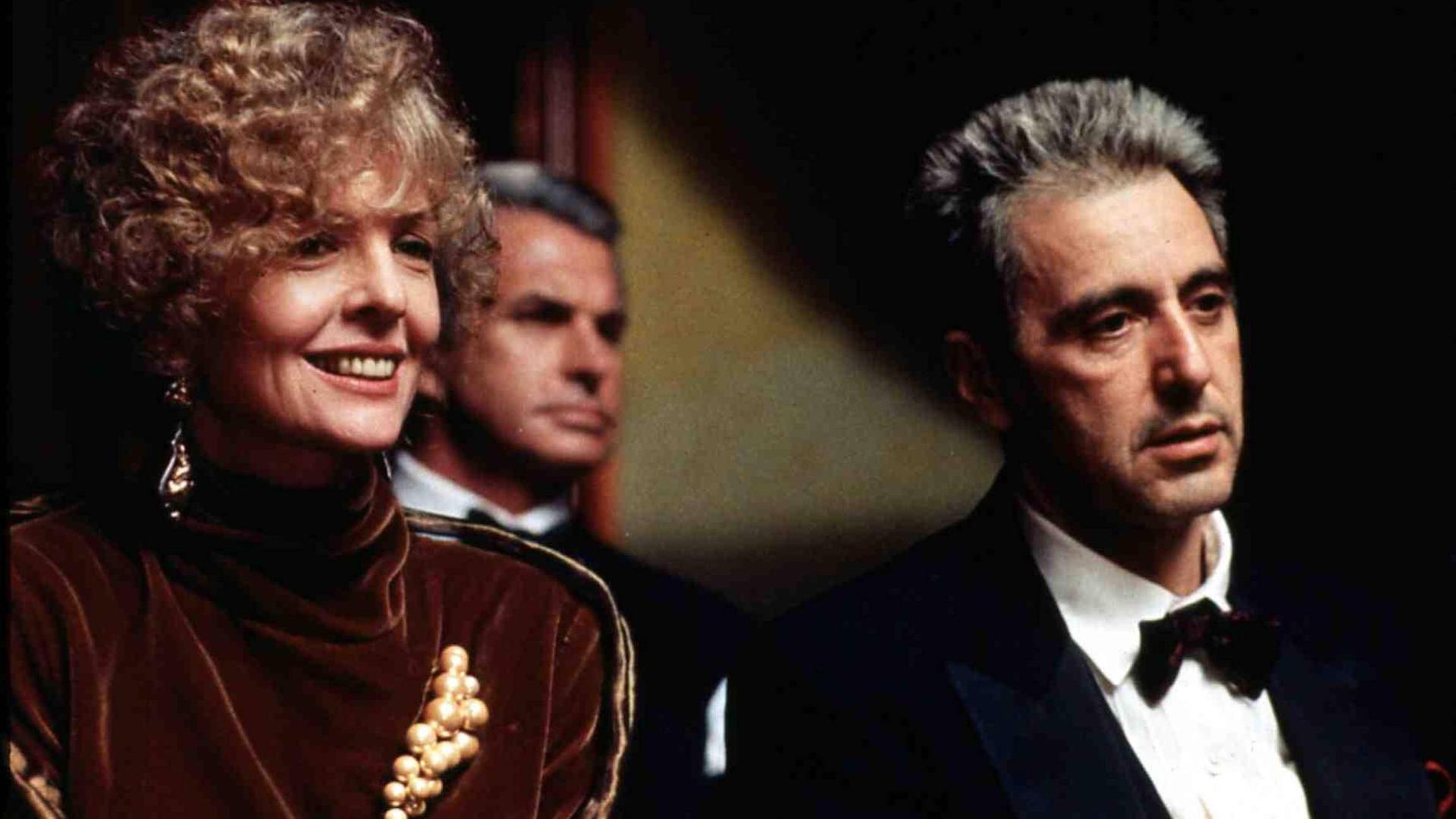 keaton, diane und al pacino in "der pate iii"