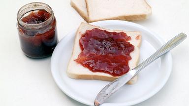 brot mit marmelade