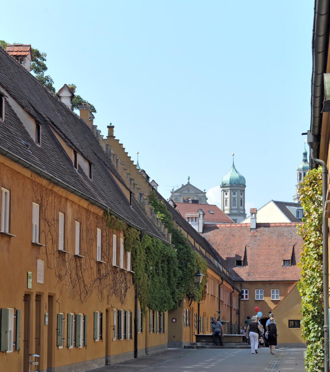 Fuggerei in Augsburg
