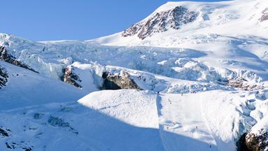 skipiste in saas fee