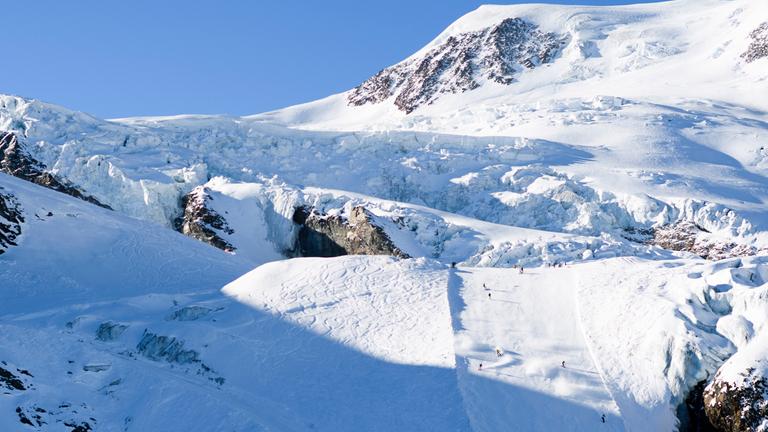 skipiste in saas fee