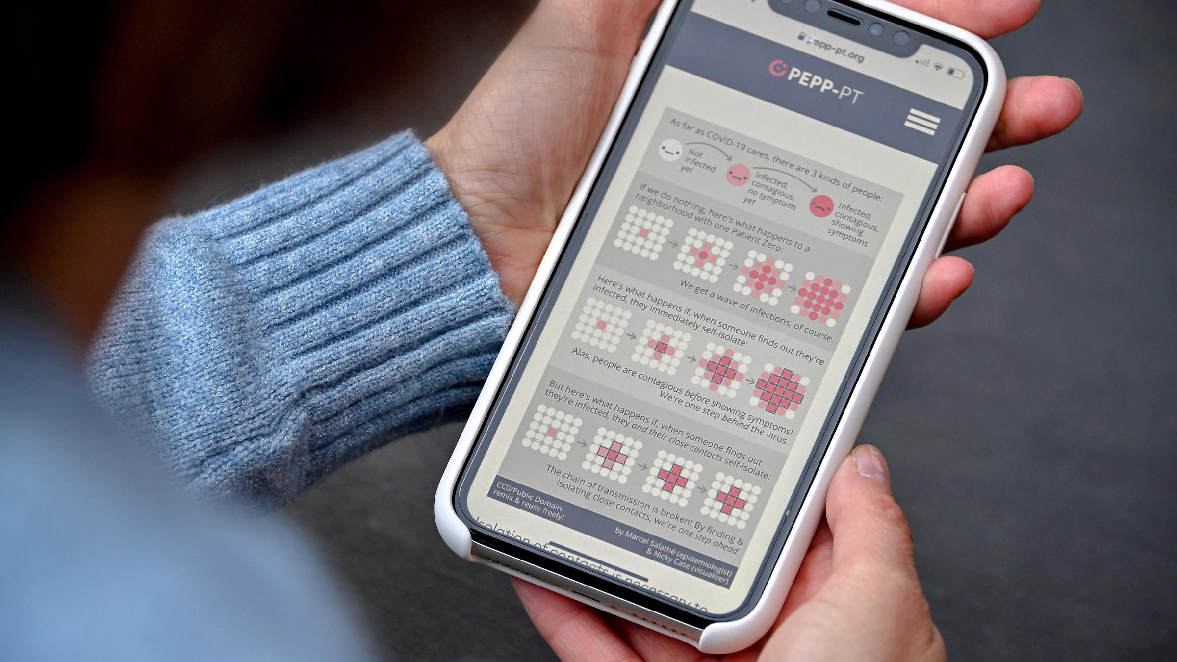 testversion einer tracing app