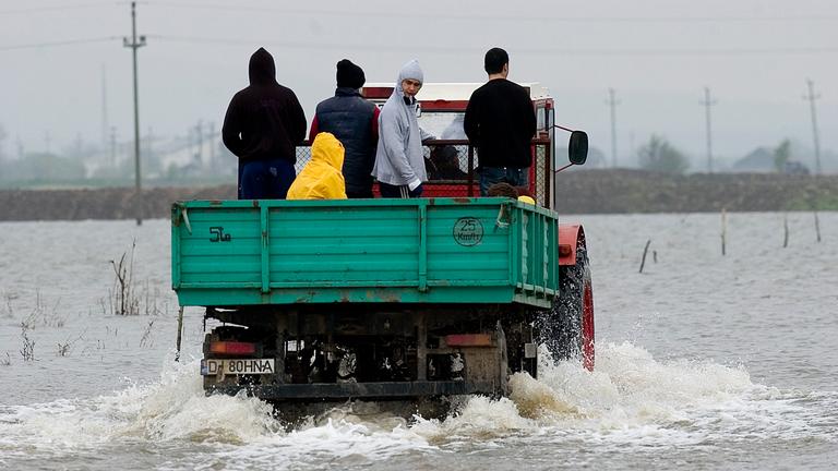 Hochwasser in Rumänien