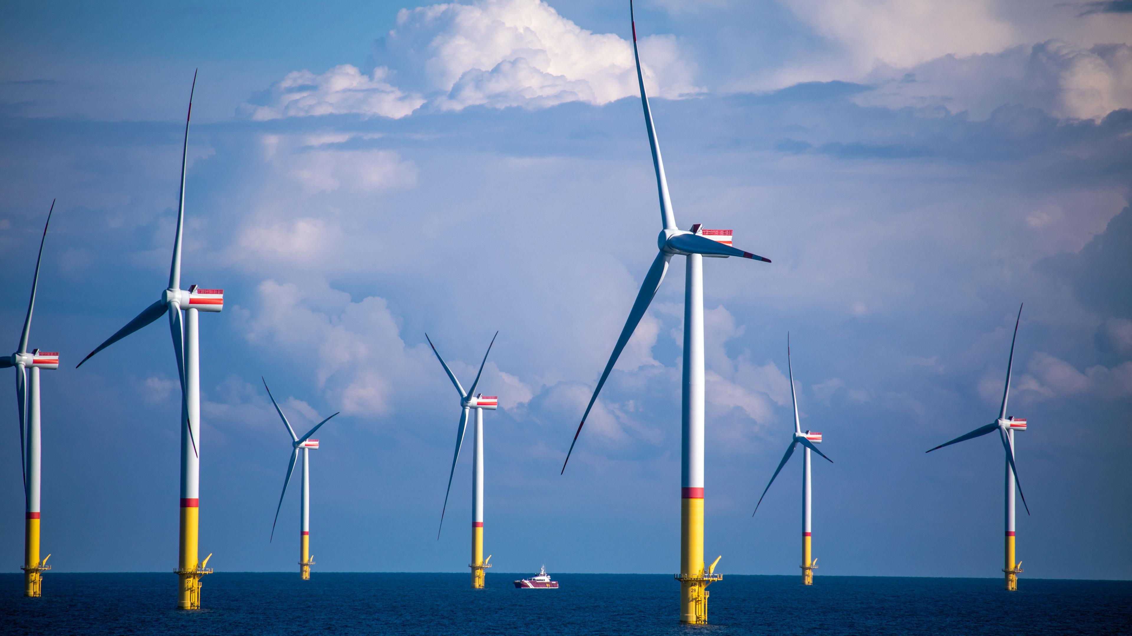 Windpark in der Ostsee
