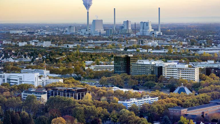 Blick über Mannheim