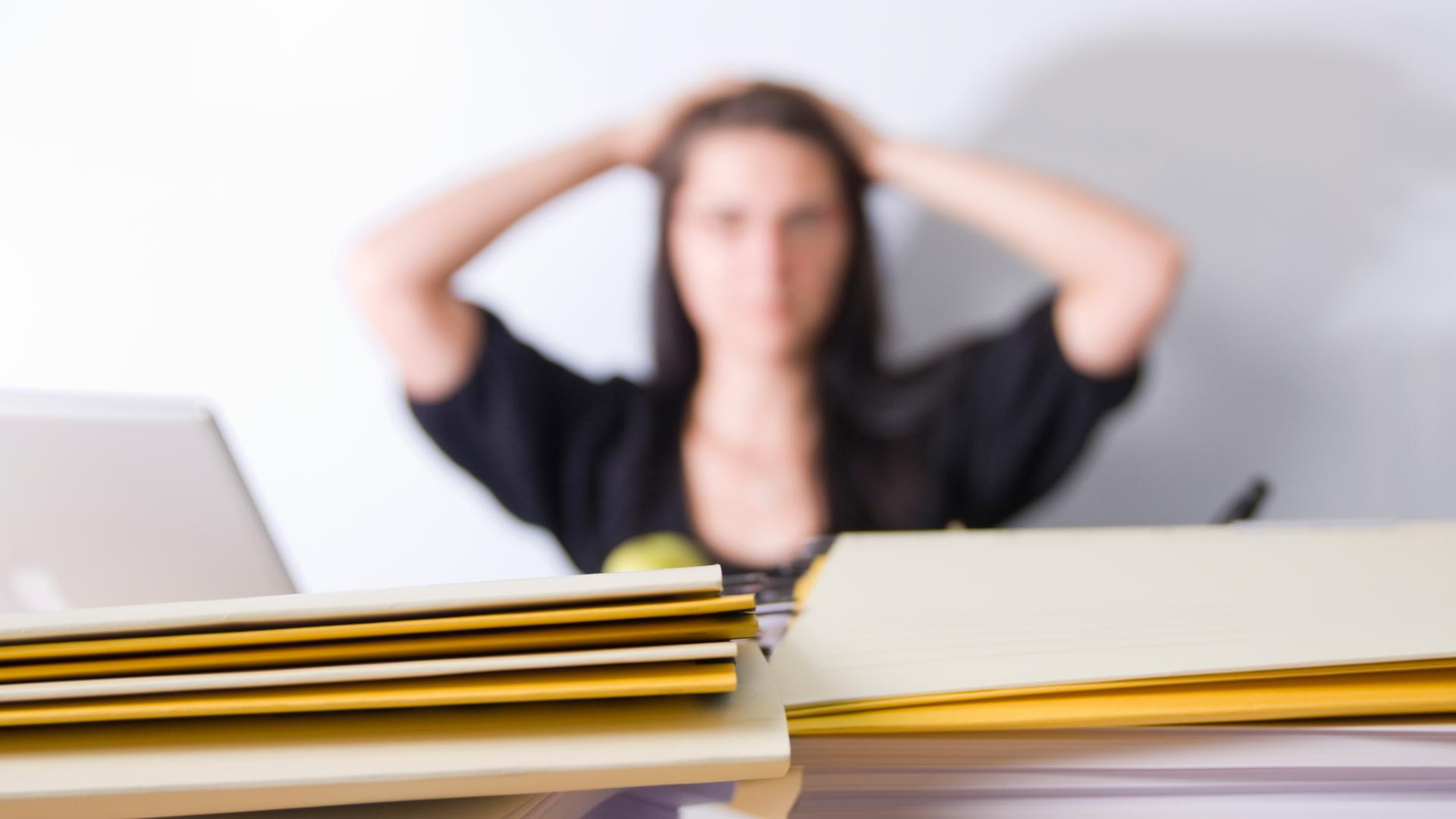 Stress am Arbeitsplatz