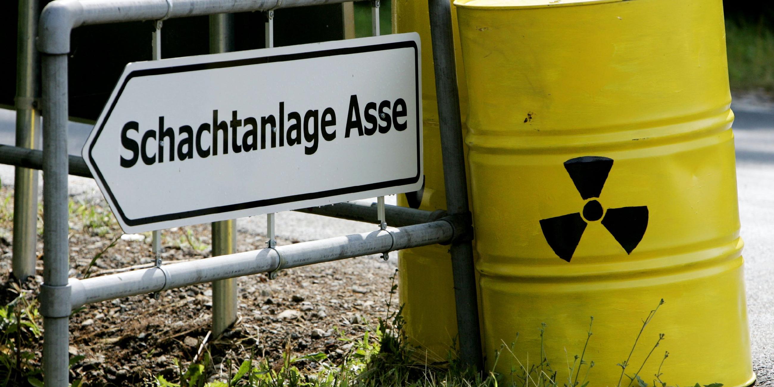 Atomgegner demonstrieren gegen Flutung des Atommüll-Lagers Asse