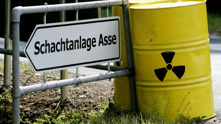 Atomgegner demonstrieren gegen Flutung des Atommüll-Lagers Asse