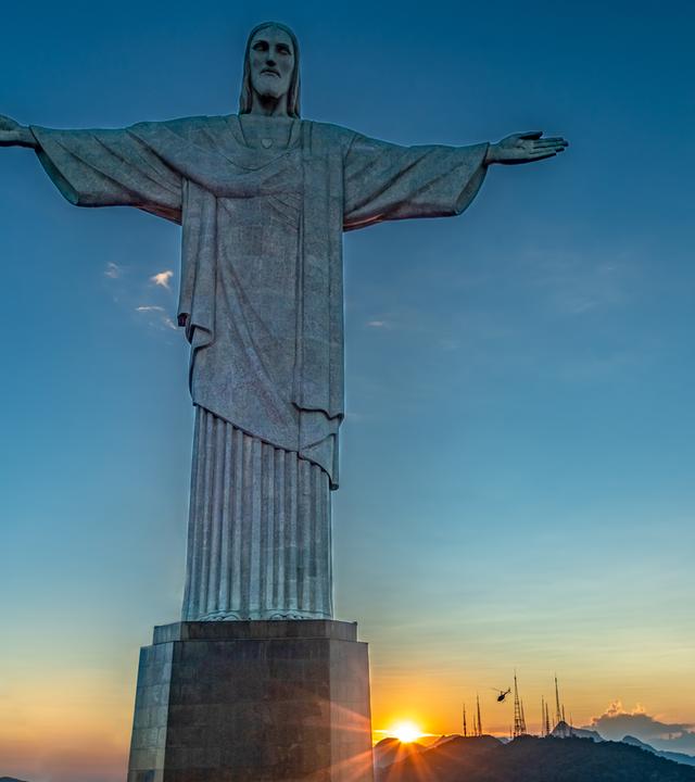 Christusstatue (Cristo Redentor) in Rio de Janeiro