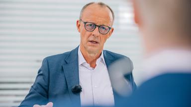 Friedrich Merz im ZDF-Sommerinterview