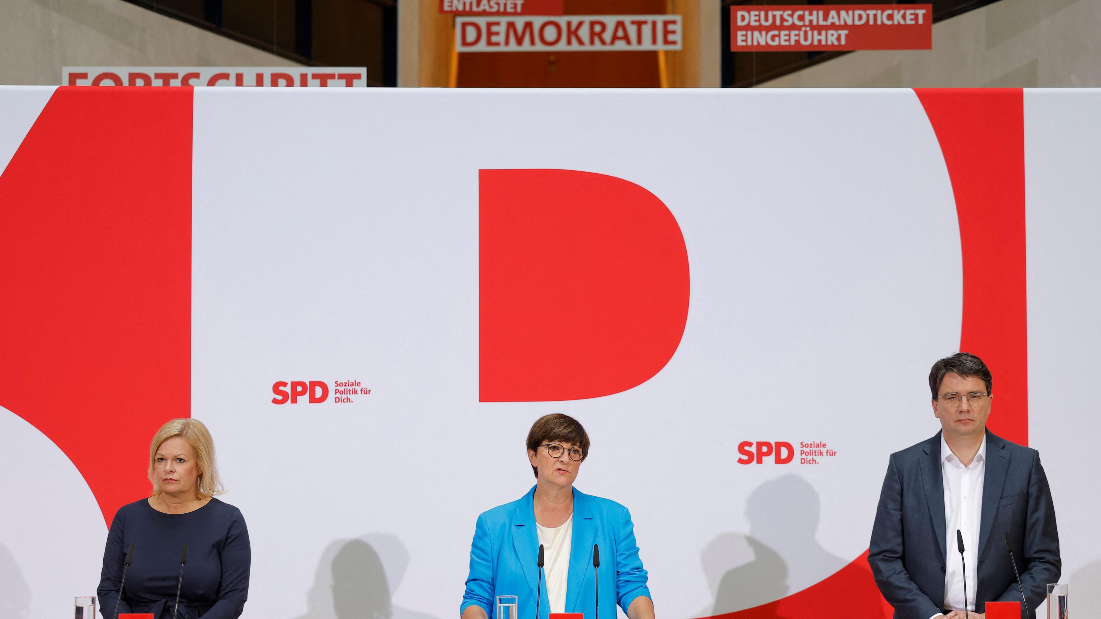 GERMANY-POLITICS-BAVARIA-HESSE-ELECTION-SPD