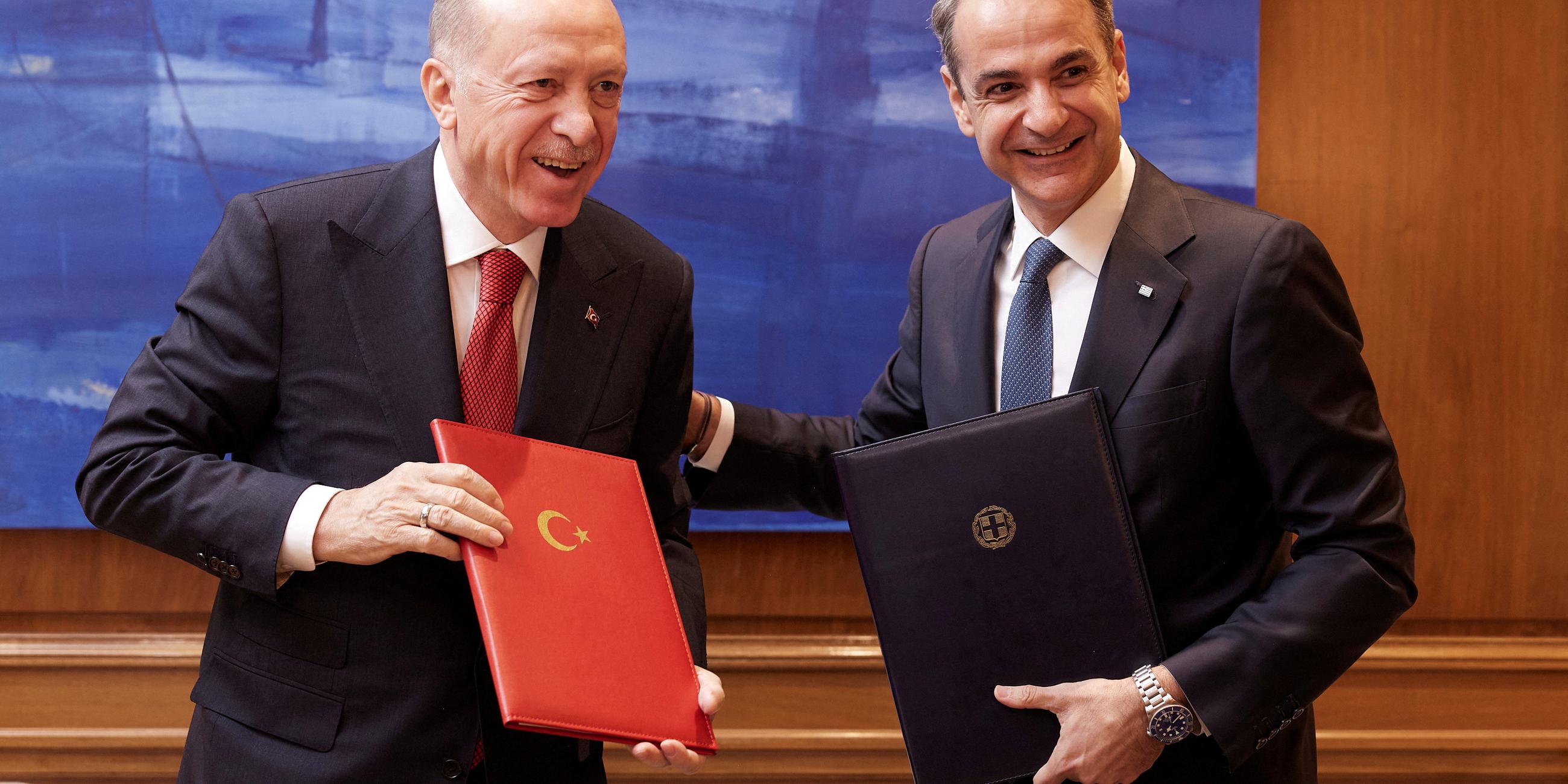 Turkey's President Tayyip Erdogan visits Greece