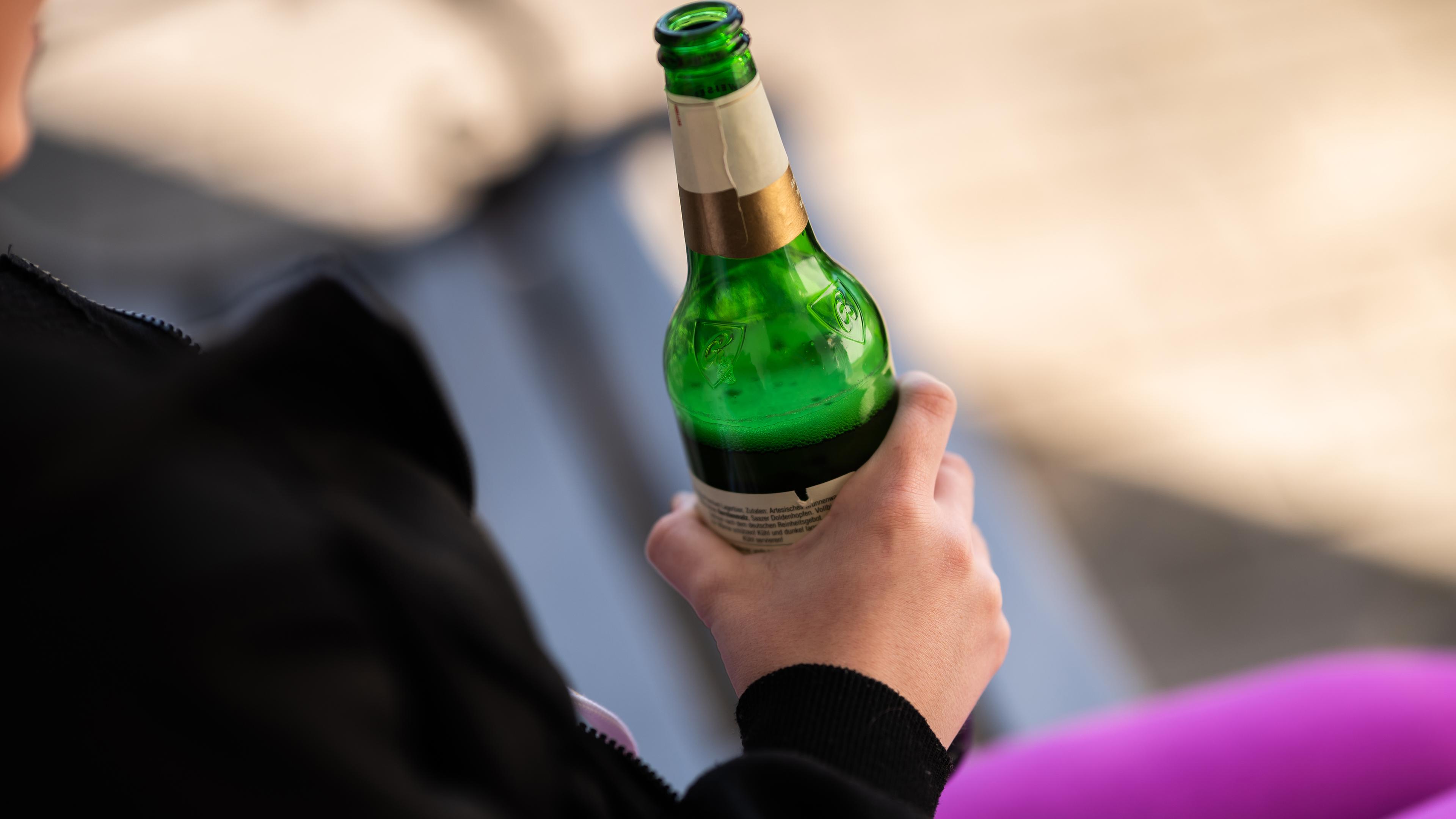Illustration - Alkoholkonsum von Kindern und Jugendlichen