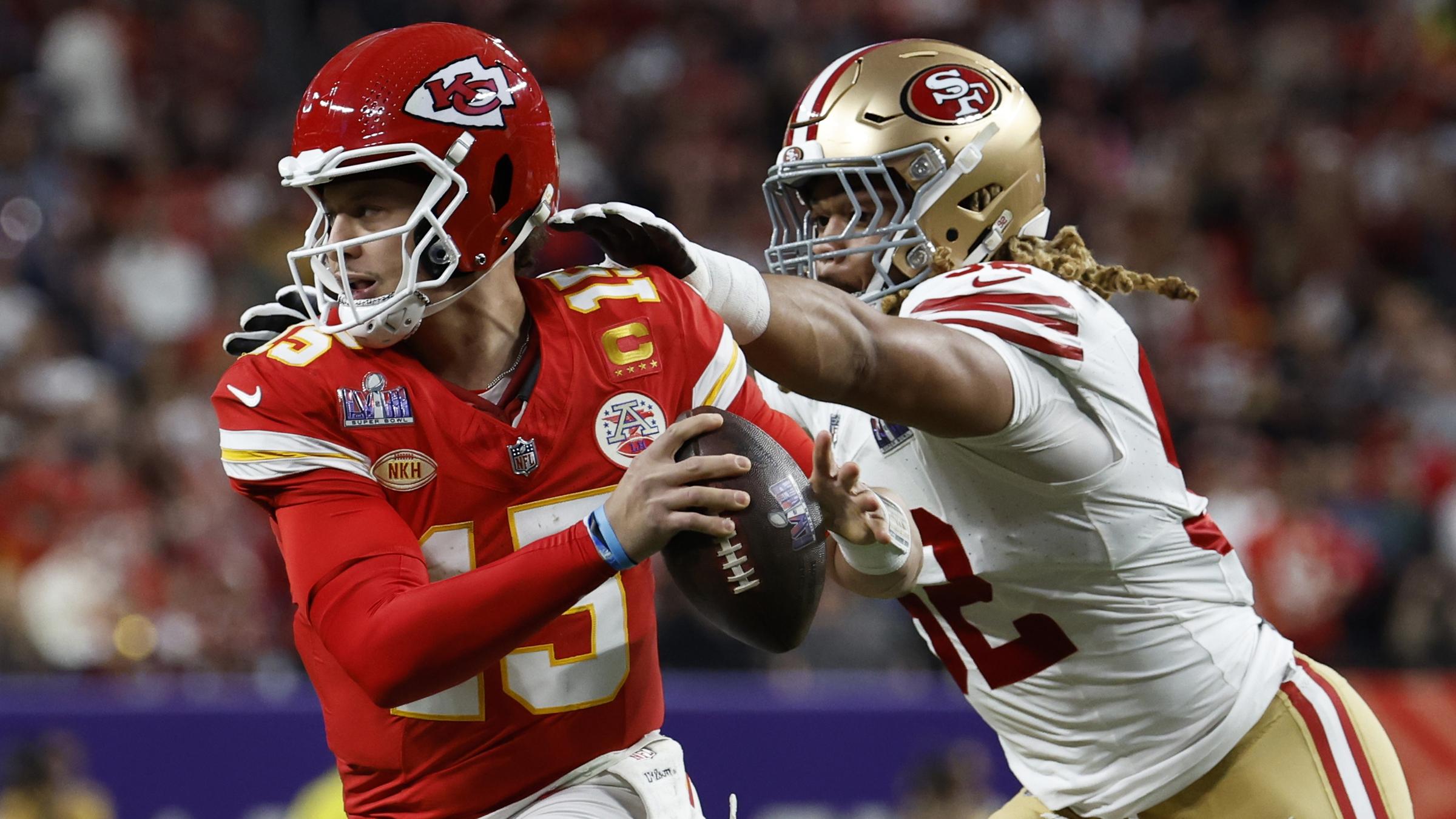 Super Bowl LVIII San Fransisco 49ers at Kansas City Chiefs