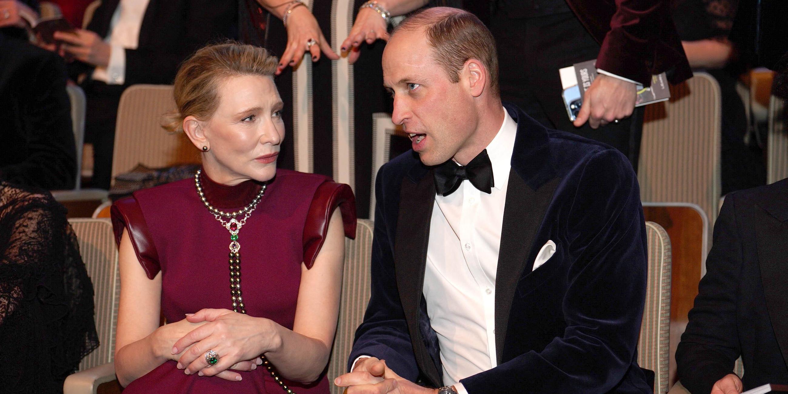TOPSHOT-BRITAIN-ENTERTAINMENT-FILM-AWARDS-BAFTA-ROYALS