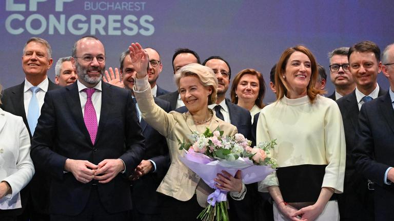 EU Commission President Von der Leyen designated as EPP candidate for the post