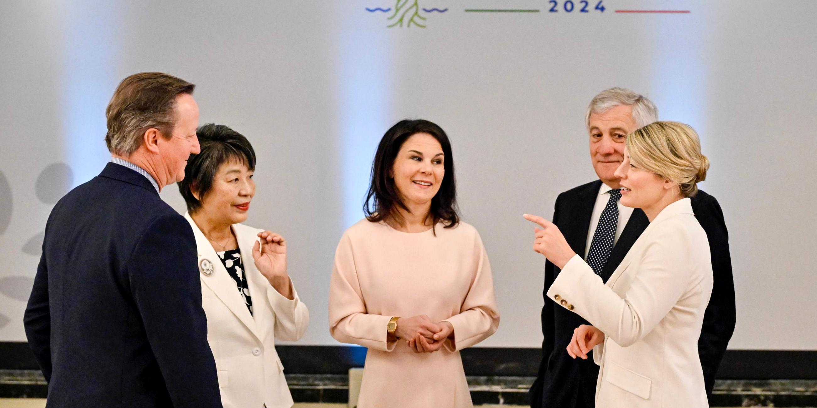 G7 Foreign Ministers' Meeting in Capri, Italy