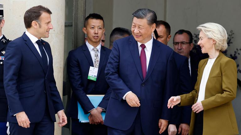 FRANCE-EU-CHINA-POLITICS-DIPLOMACY