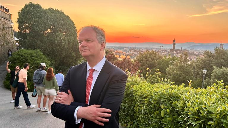 Eike Schmidt, Kandidat um das Amt des Bürgermeisters in Florenz