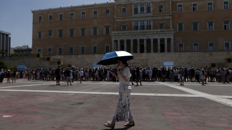 Hitze in Griechenland