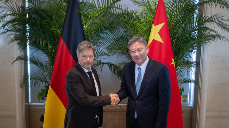 Wirtschaftsminister Habeck in China
