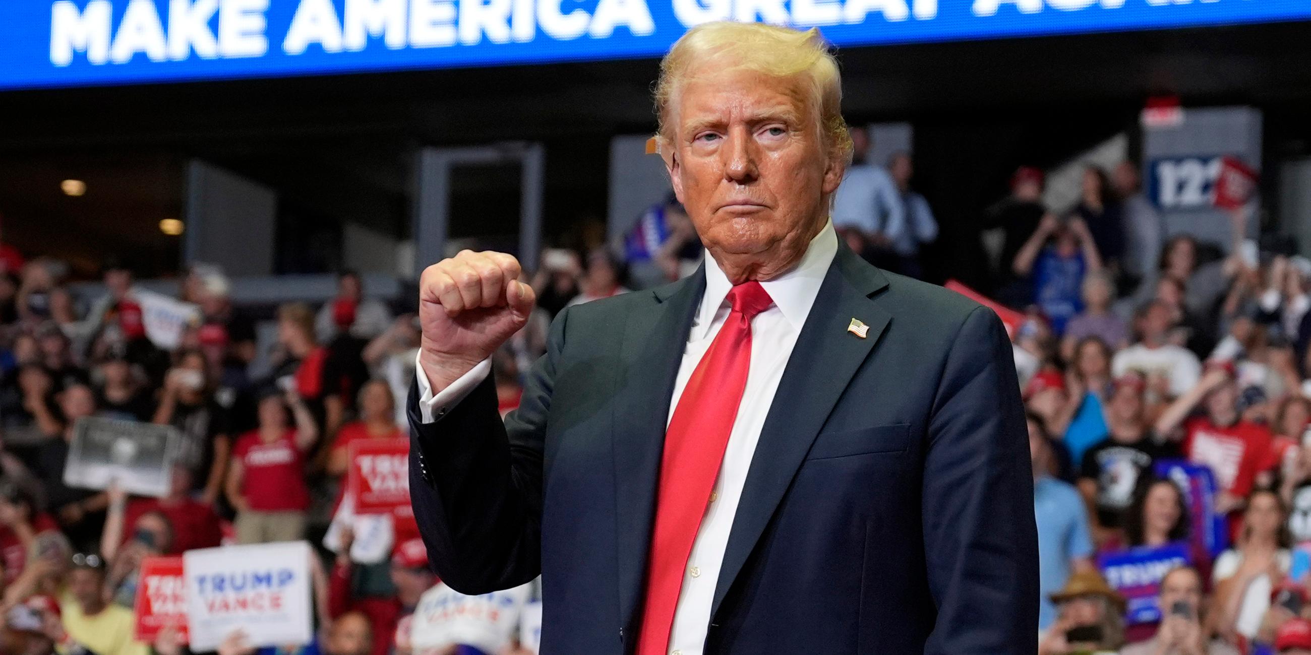 Wahlkampf in den USA - Trump