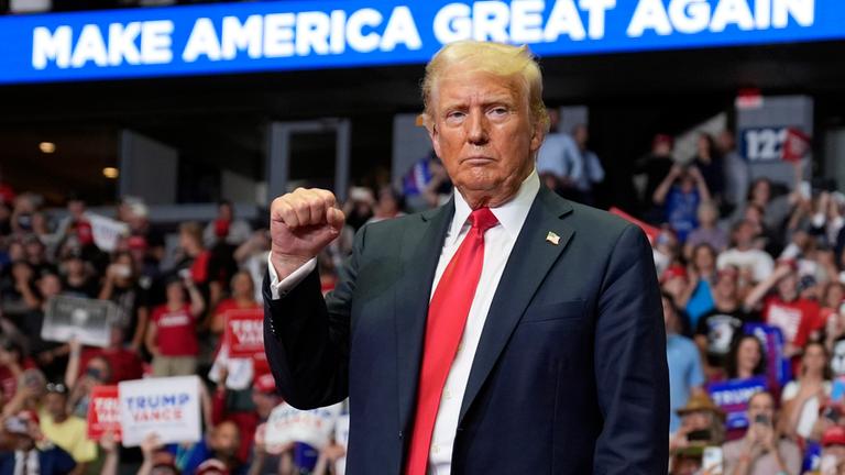 Wahlkampf in den USA - Trump