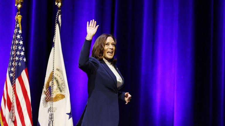 Kamala Harris Thrust Into Spotlight As Biden Bows Out