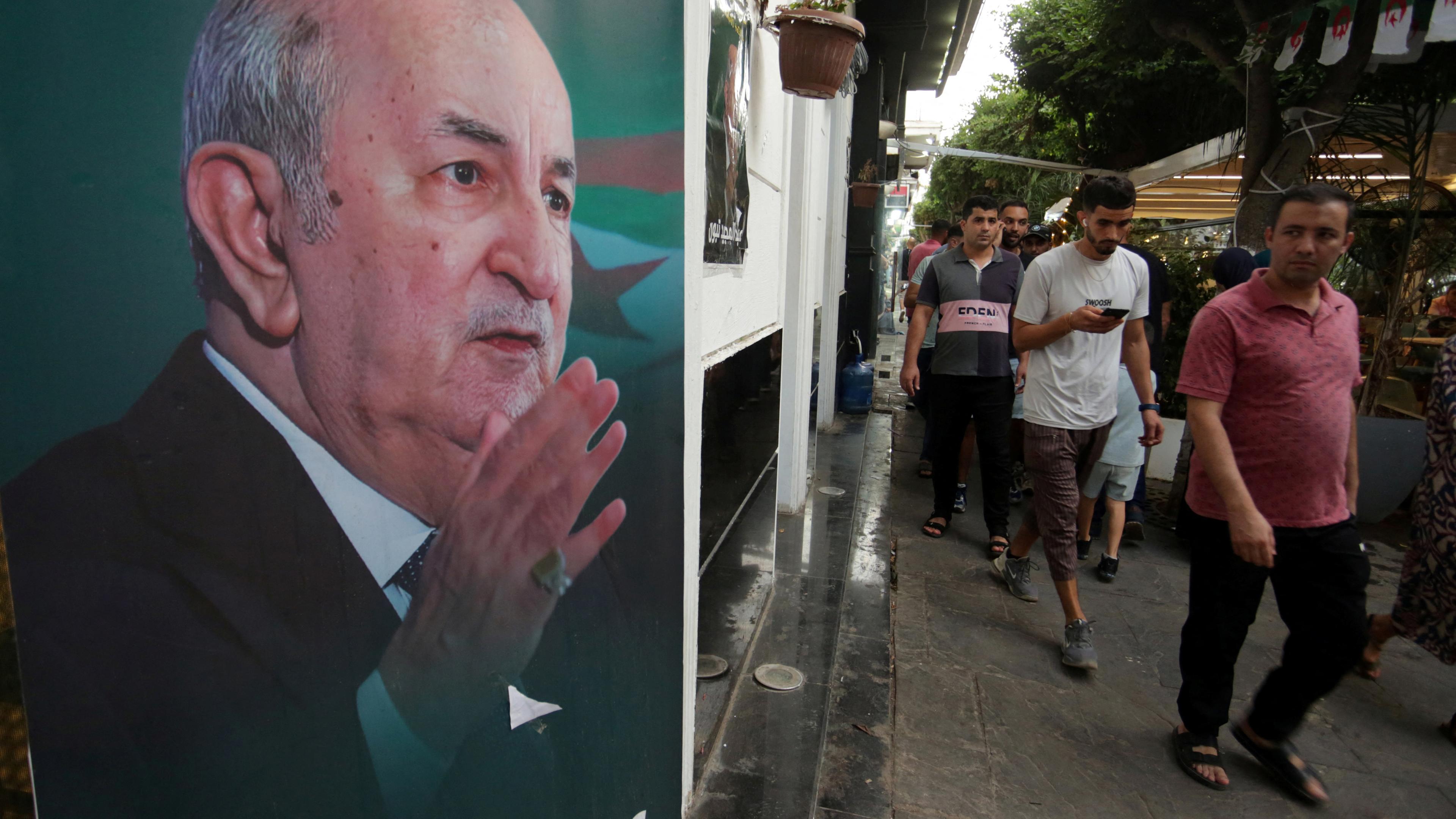 Incumbent Abdelmadjid Tebboune declared winner of Algeria's presidential election