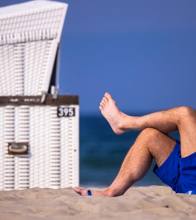 Sonnenwetter an der Ostseeküste