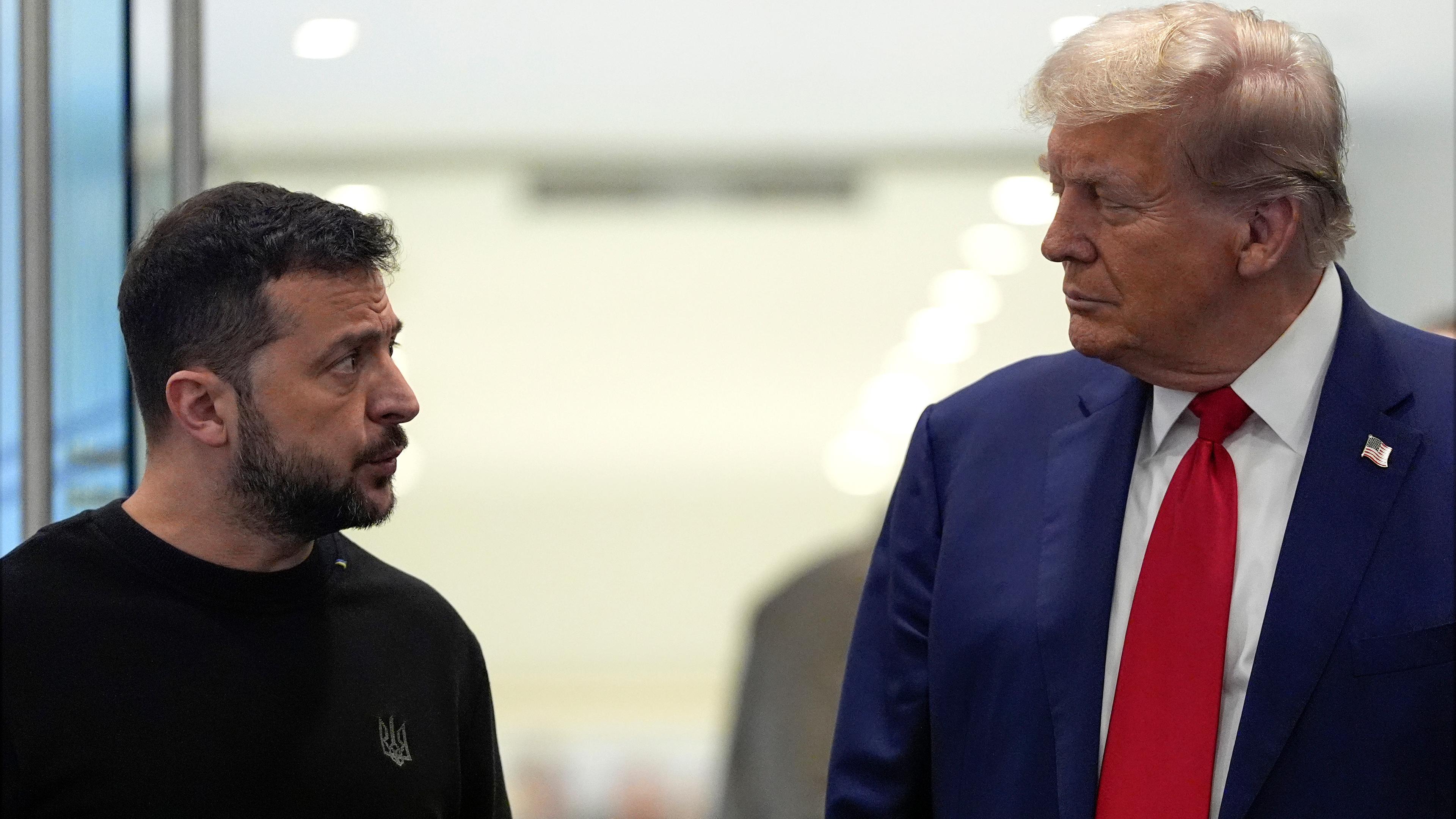Treffen von Trump und Selenski in New York