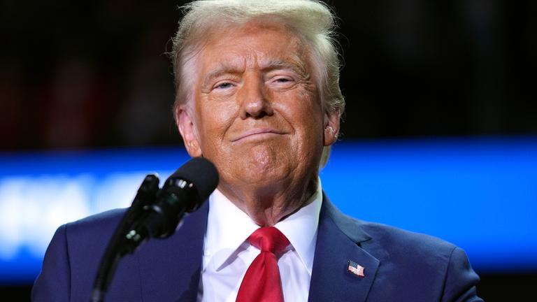 Wahlkampf USA - Trump in Grand Rapids