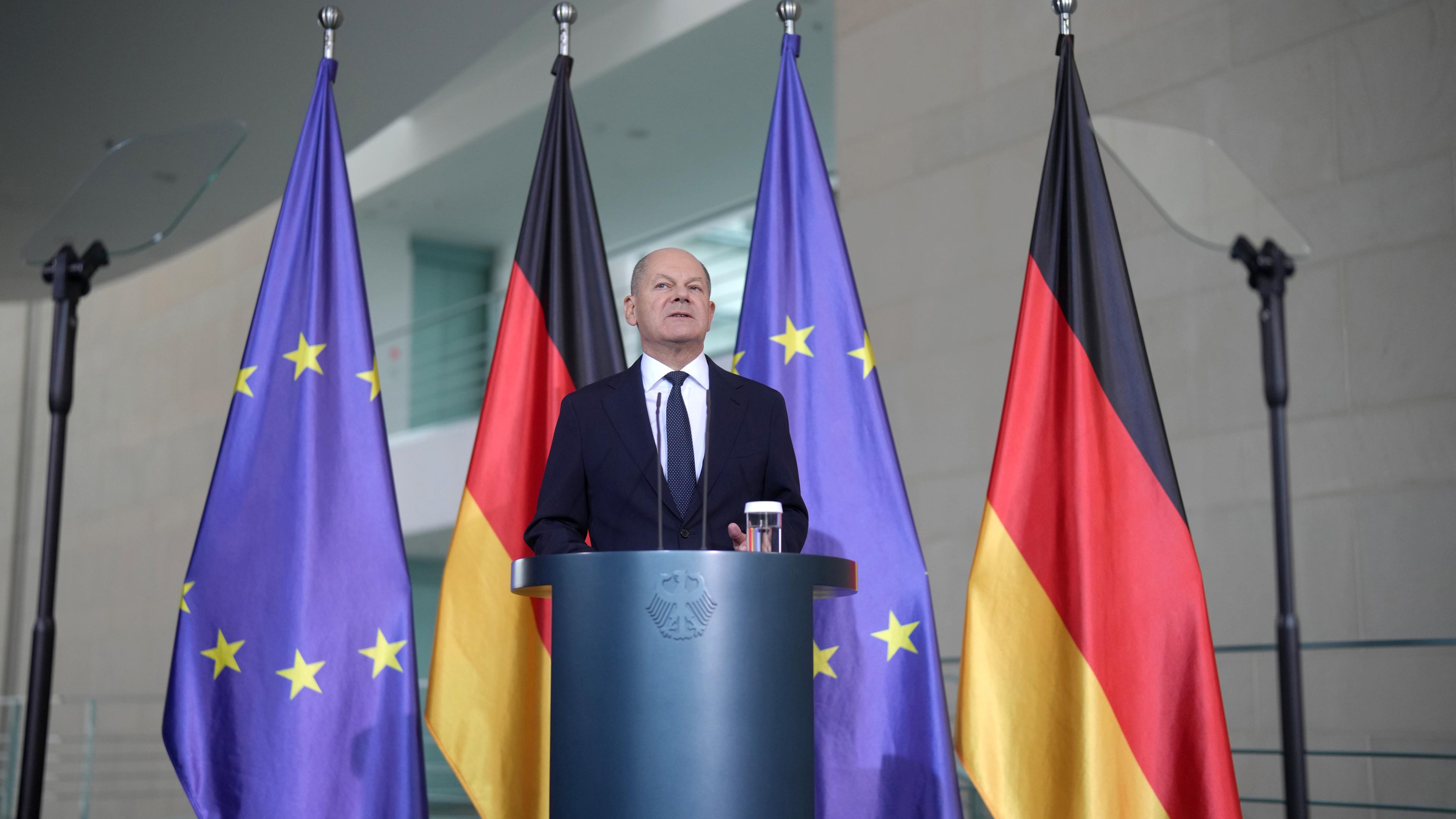US-Wahlen 2024 - Statement Bundeskanzler Scholz